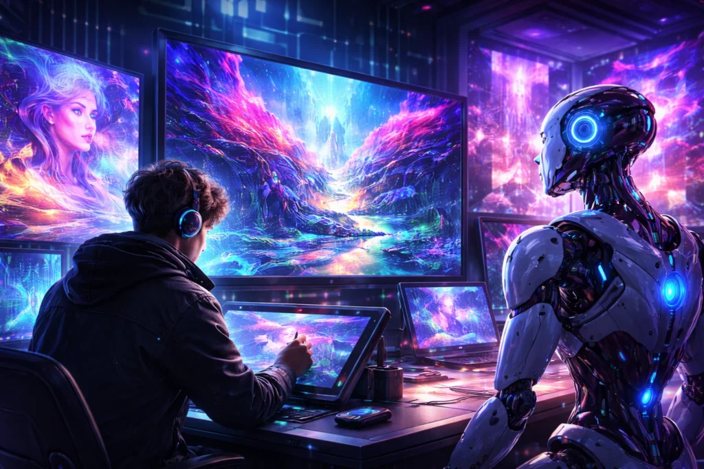 AI Visual 2026 Future of Art or Threat