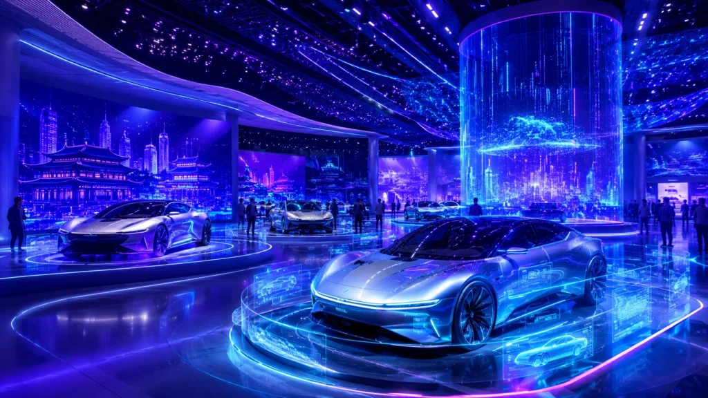 AI Visual Technology Steals Beijing Auto Show