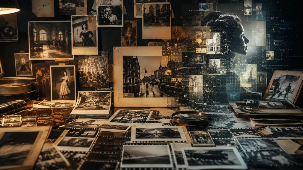 Old Photo Archives Become a New Visual Language