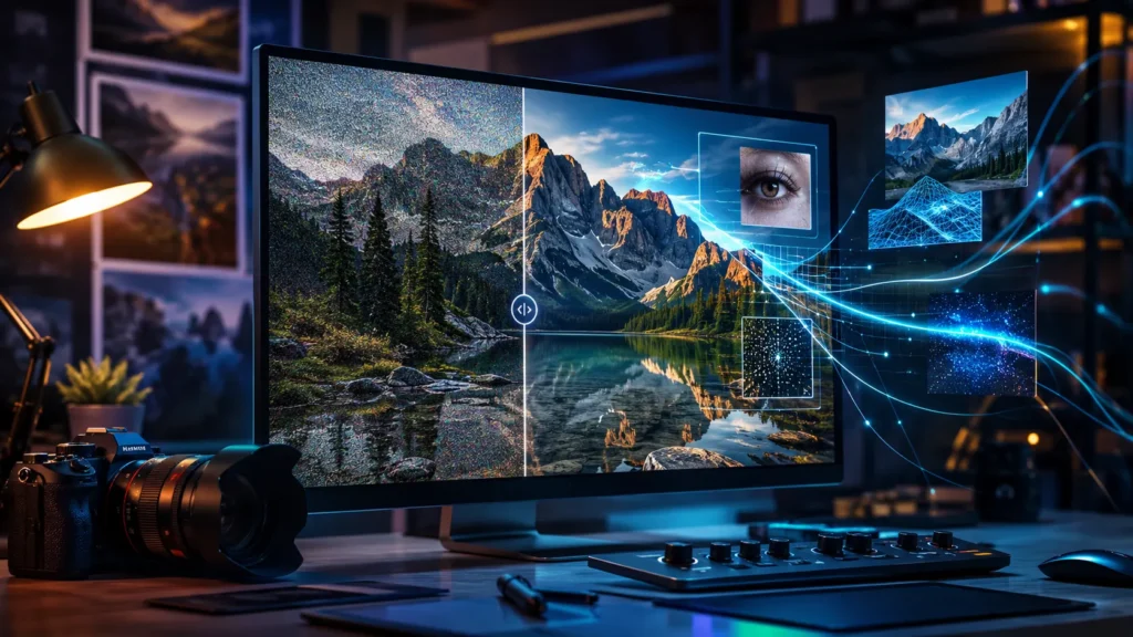 AI Photo Editing Speeds Up With Adobe Topaz Deal