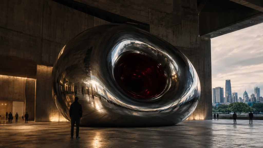 Anish Kapoor London Exhibition Goes Monumental