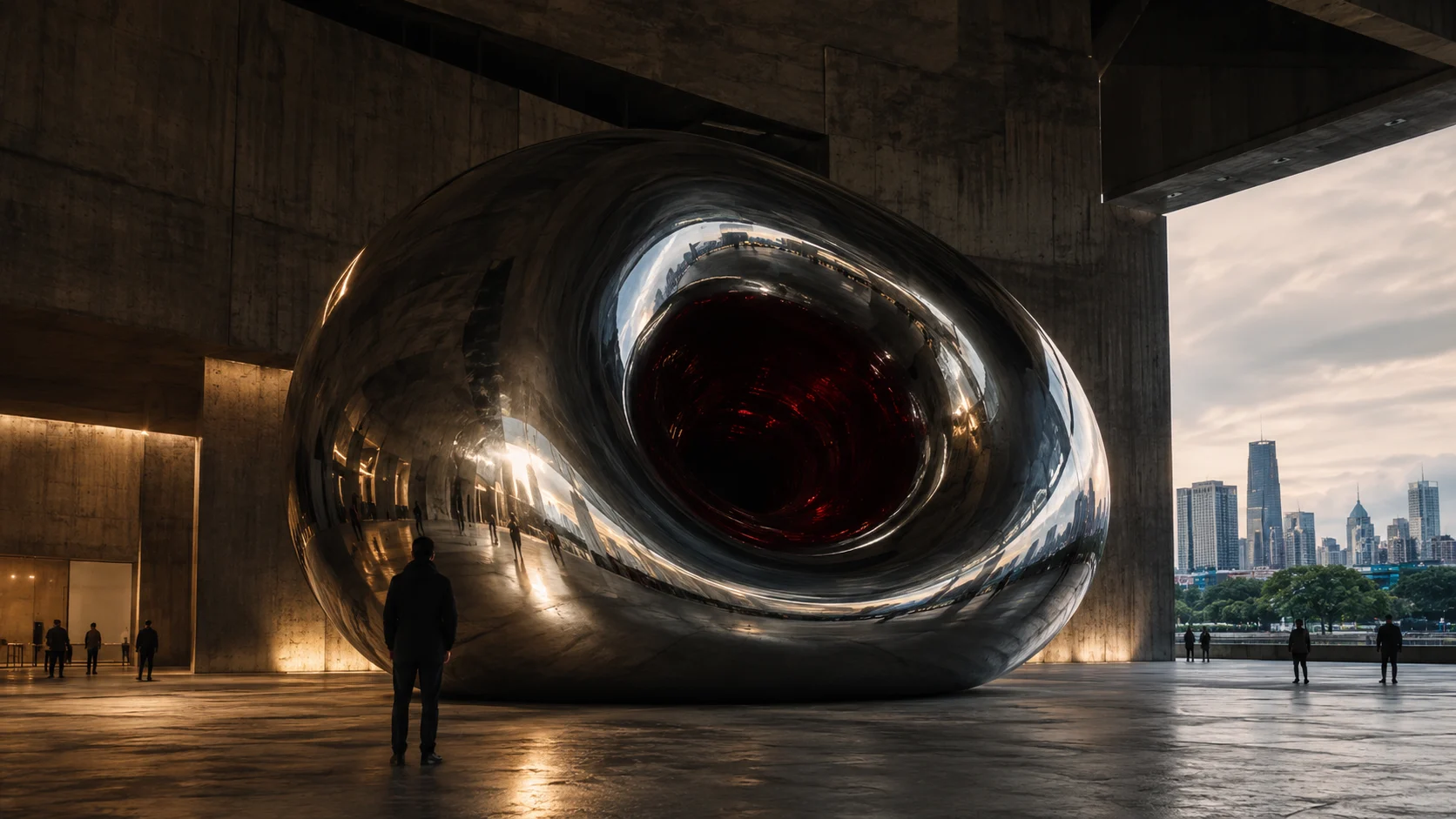 Anish Kapoor London Exhibition Goes Monumental