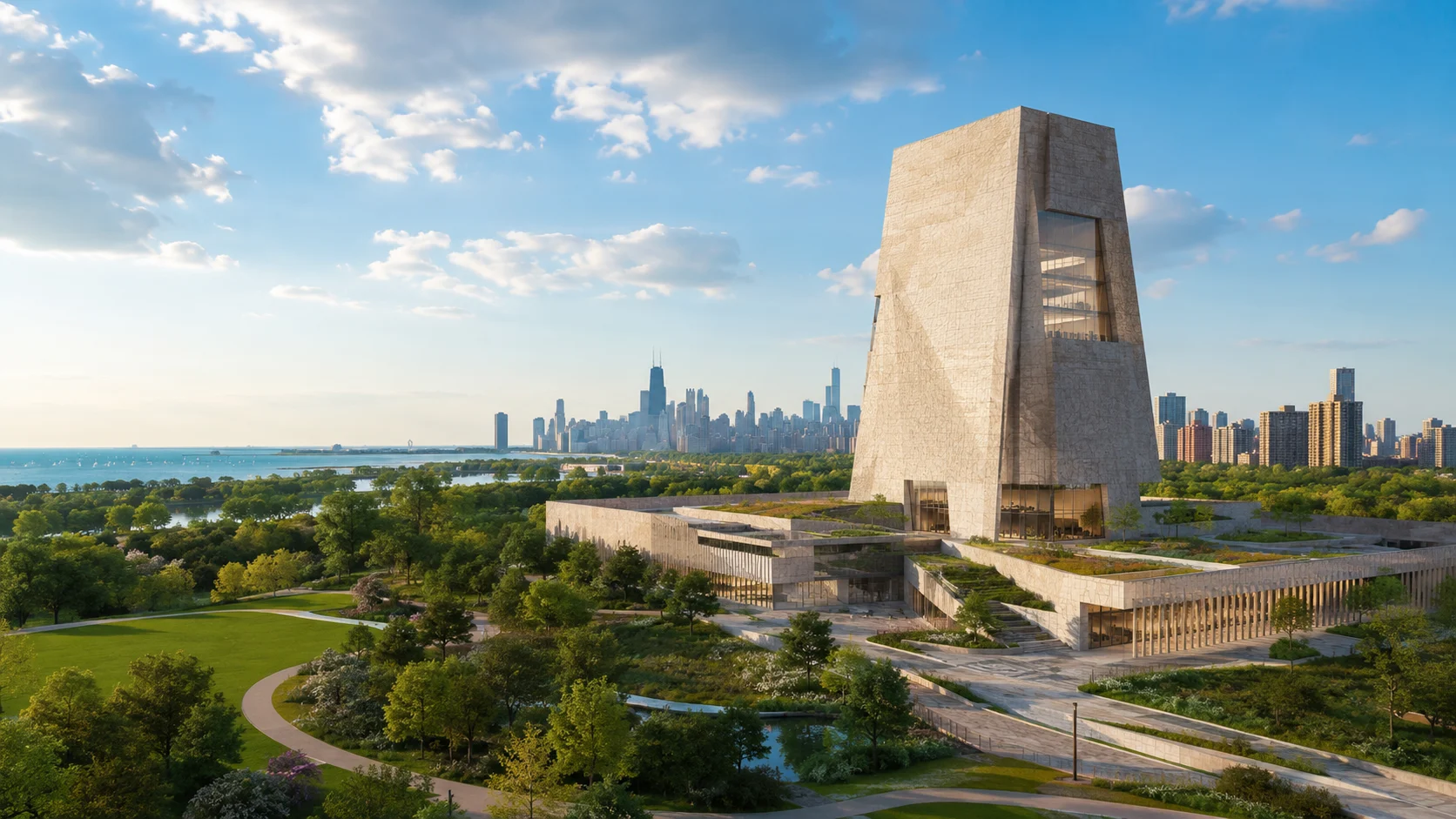 Obama Center Becomes Chicago’s New Visual Icon